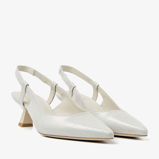 Witte VIA VAI Slingbacks SUZY ALIYA - large