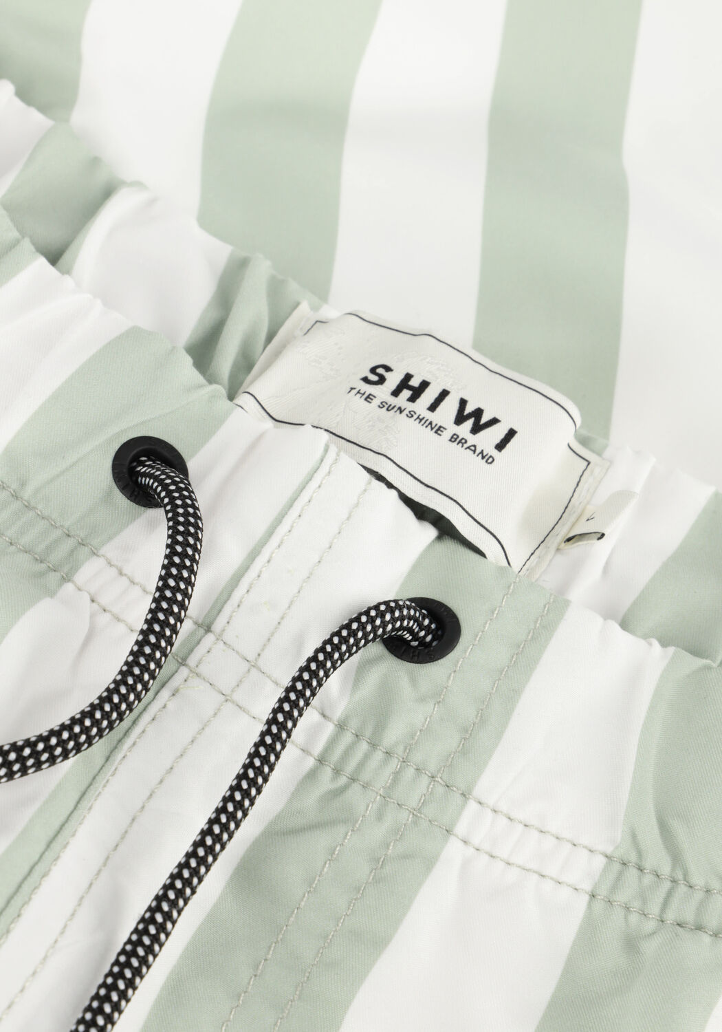 Groene SHIWI Zwembroeken MEN SWIMSHORT BROAD STRIPE - large