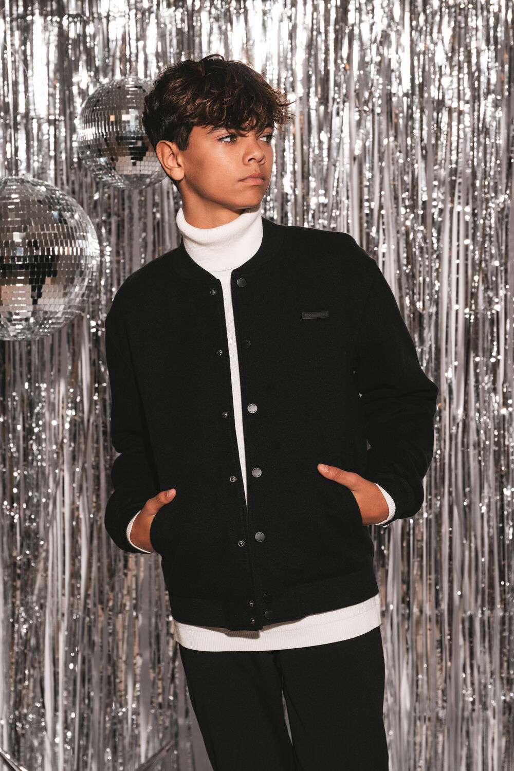 NIK & NIK Jongens Truien & Vesten Tevin Pullover Wit