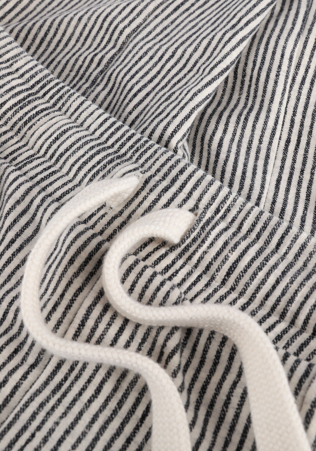 Gebroken wit 10DAYS Joggingbroek STRAIGHT JOGGER DENIM STRIPE - large