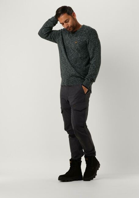 Groene PME LEGEND Trui R-NECK COTTON MOULINE - large