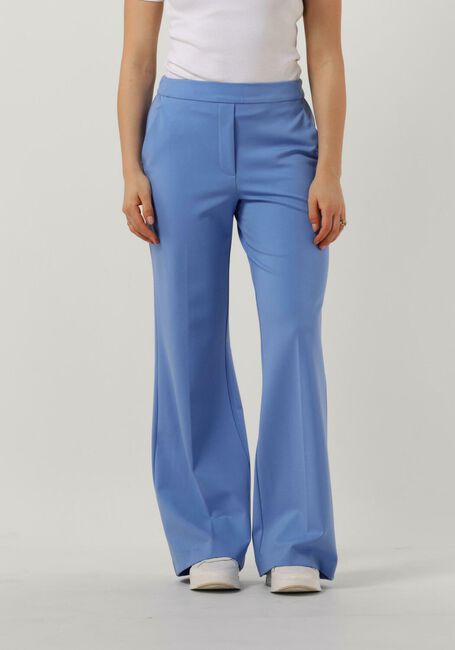 Lichtblauwe BEAUMONT Pantalon PANTS WIDE FLARE DOUBLE JERSEY - large