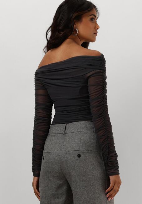 Grijze GESTUZ Top MESSIGZ OFFSHOULDER - large