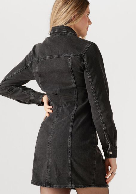 Antraciet CALVIN KLEIN Mini jurk LS DENIM MINI DRESS CK - large