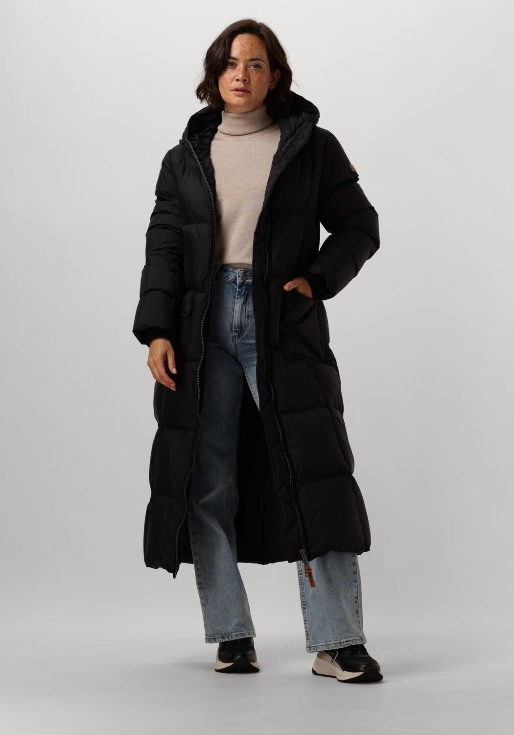 Moscow Stijlvolle Jas Lidmundo Black Dames