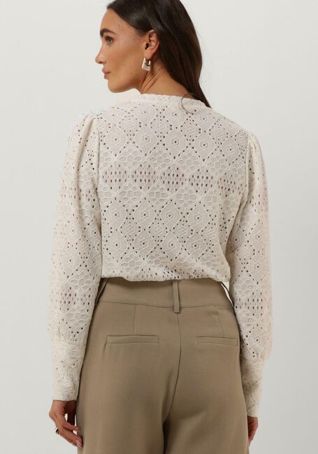 Witte OBJECT Blouses OBJFEODORA L/S TOP NOOS - large