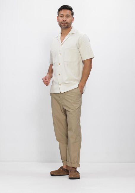 Beige DSTREZZED Casual overhemd SHERILL SHORTSLEEVE - large