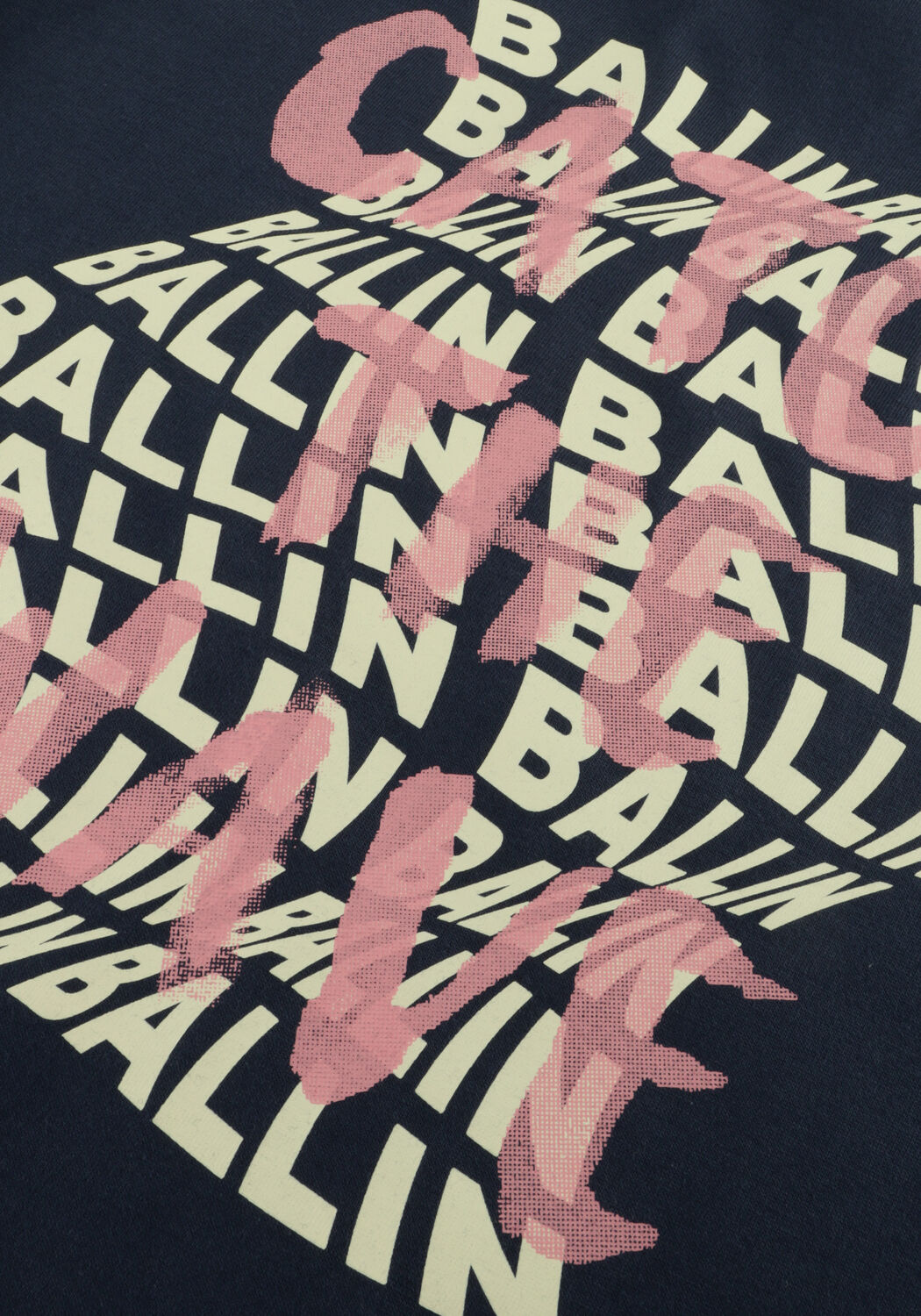 Donkerblauwe BALLIN T-shirt 017126 - large