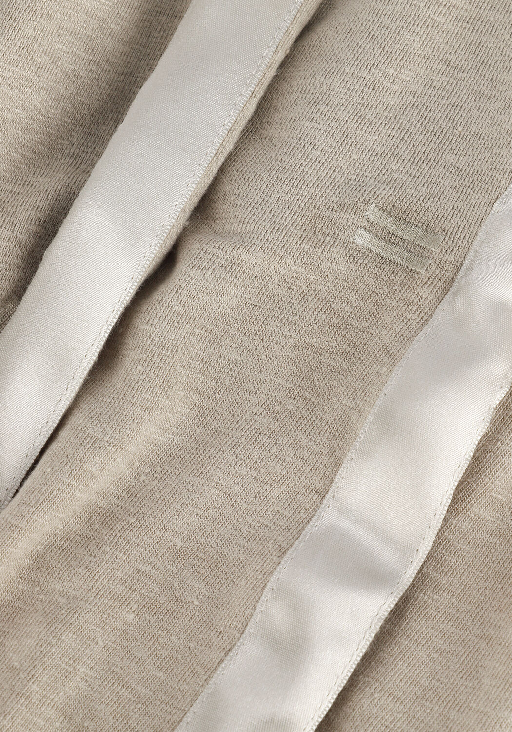 Beige 10DAYS Joggingbroek JOGGER LINEN - large