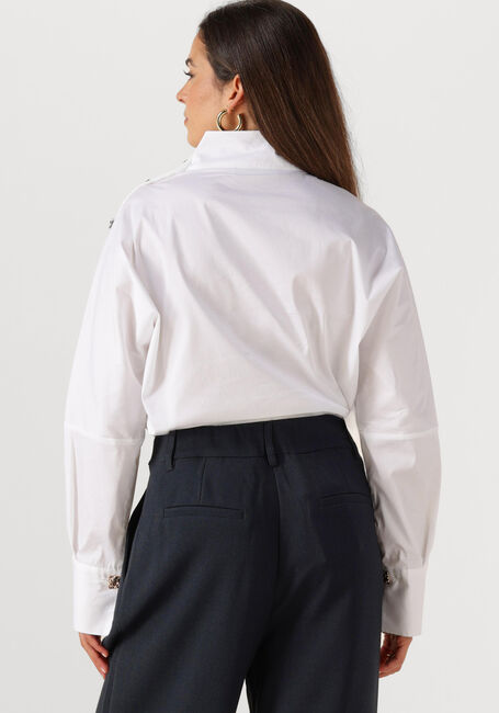 Witte CO'COUTURE Blouses SANNA ASYM BUTTON BLOUSE - large