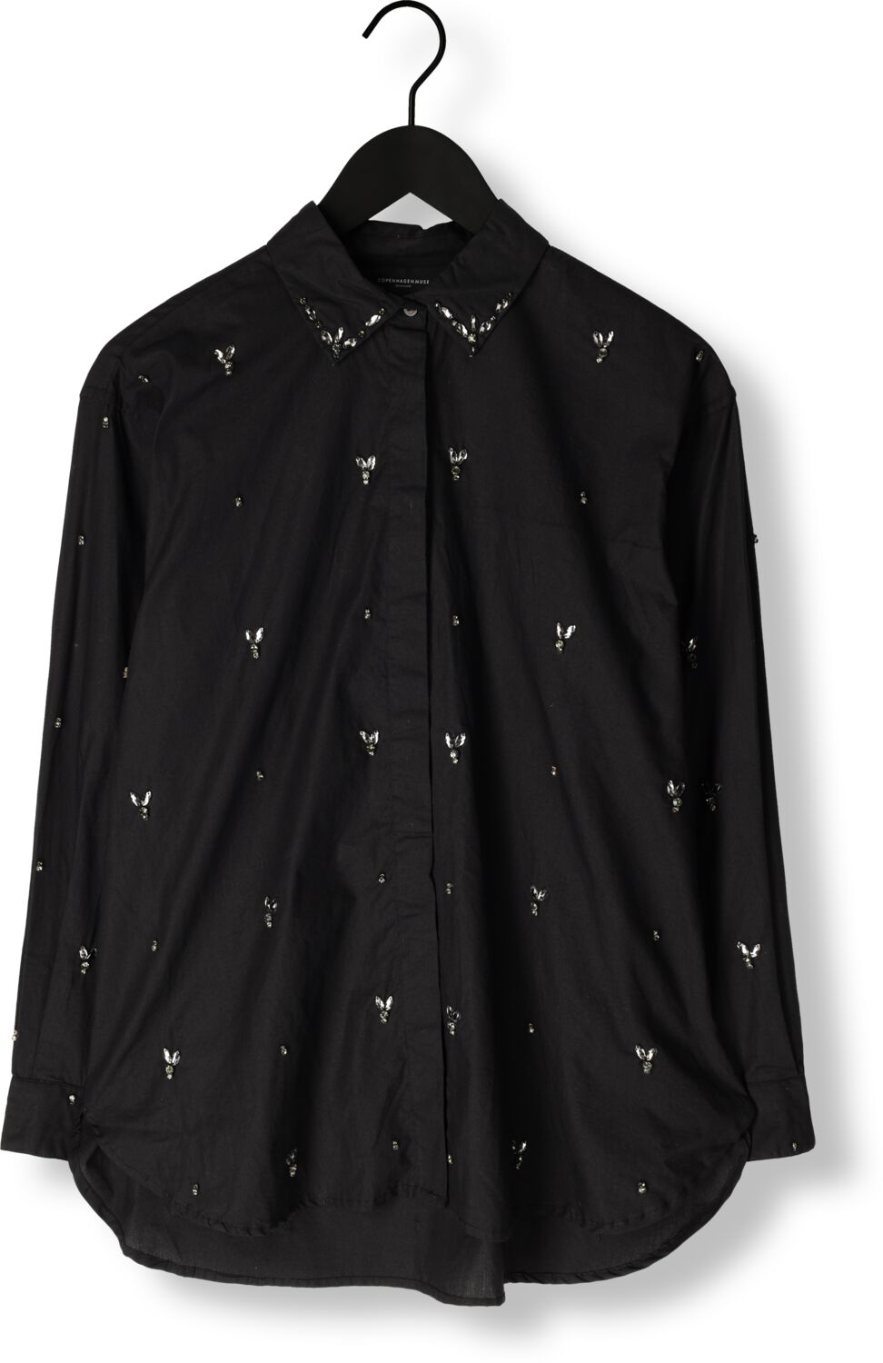 COPENHAGEN MUSE Dames Blouses Cmvatan-shirt Zwart