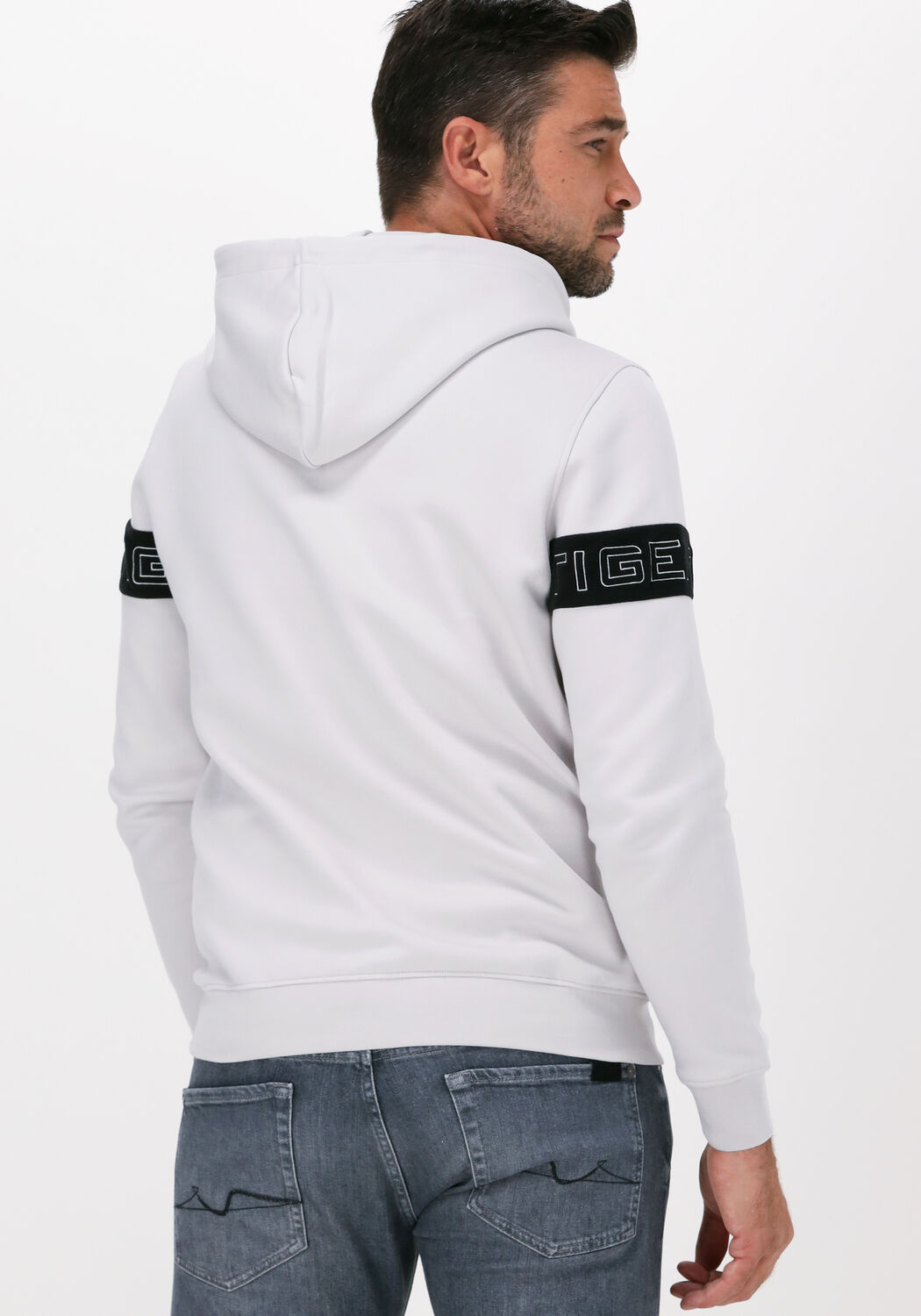 Genti shop hoodie wit