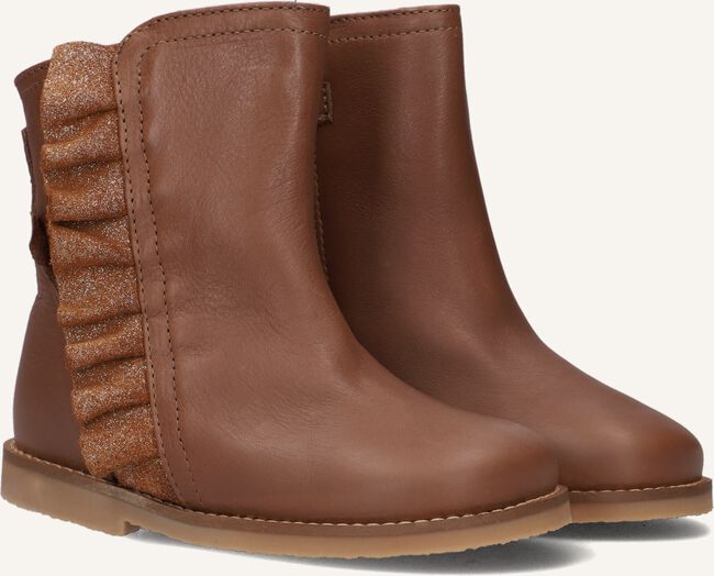 Cognac POM POM Enkellaarsjes 26242 Cognac POM POM Enkellaarsjes 26242 - large