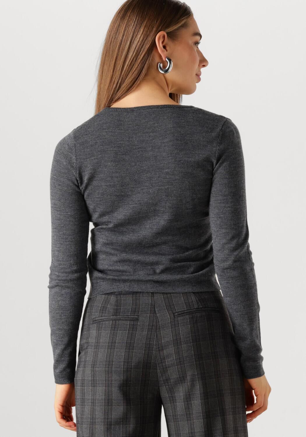 MODSTRÖM Modström Dames Truien & Vesten Hirokimd Short Cardigan Grijs