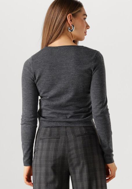 Grijze MODSTRÖM Vest HIROKIMD SHORT CARDIGAN - large