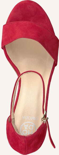 Rode OMODA Platte sandalen 4706 Rode OMODA Platte sandalen 4706 - large