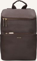 Bruine MATT & NAT Rugtas BRAVE BACKPACK - medium