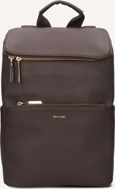 Bruine MATT & NAT Rugtas BRAVE BACKPACK Bruine MATT & NAT Rugtas BRAVE BACKPACK - large