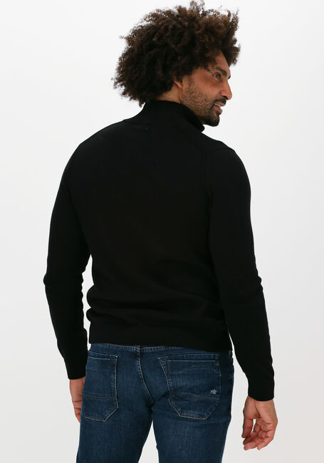 Zwarte VANGUARD Sweater HALF ZIP COLLAR PIMA COTTON - large