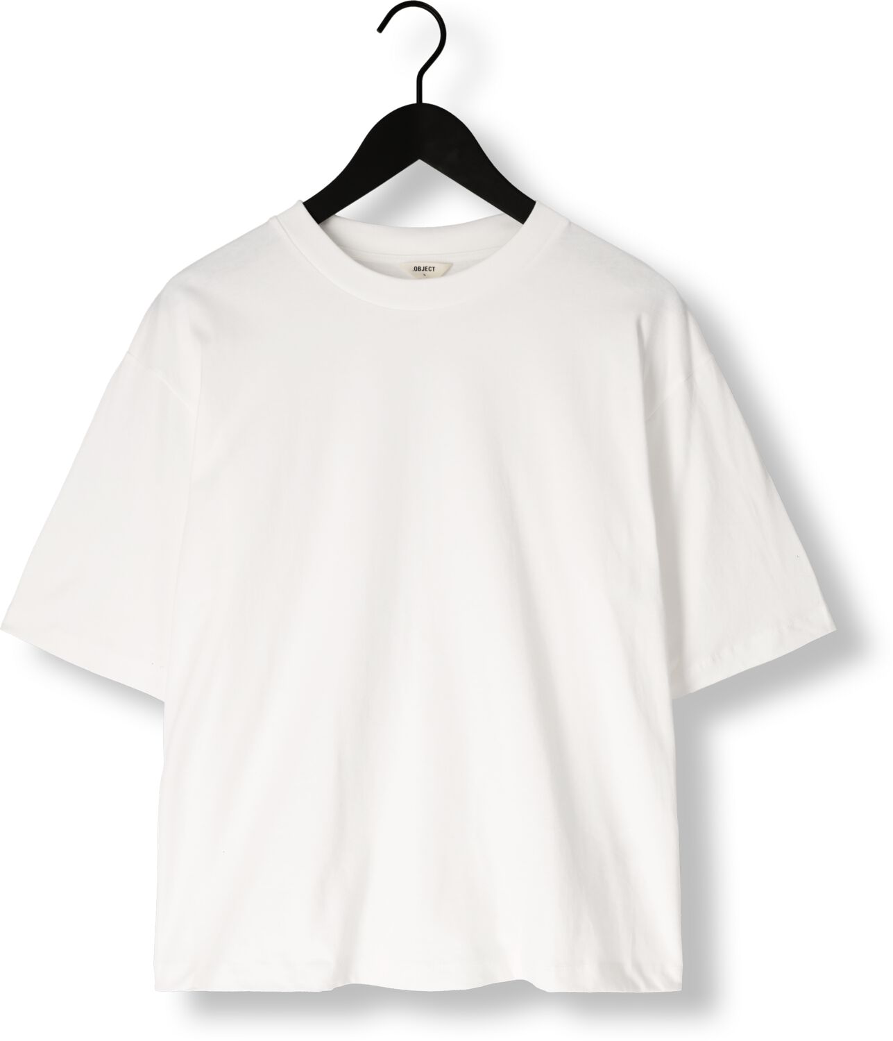 OBJECT Dames Tops & T-shirts Objgima 2 4 Oversize T-shirt Wit