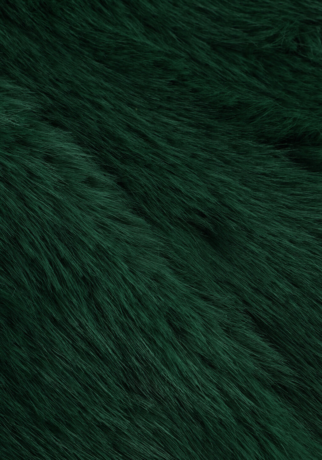 Groene CATWALK JUNKIE Faux fur jas FUR JACKET - large