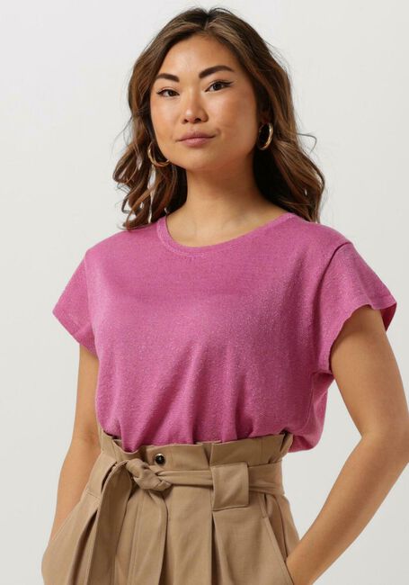 Roze MINUS T-shirt CARLINA KNIT TEE - large