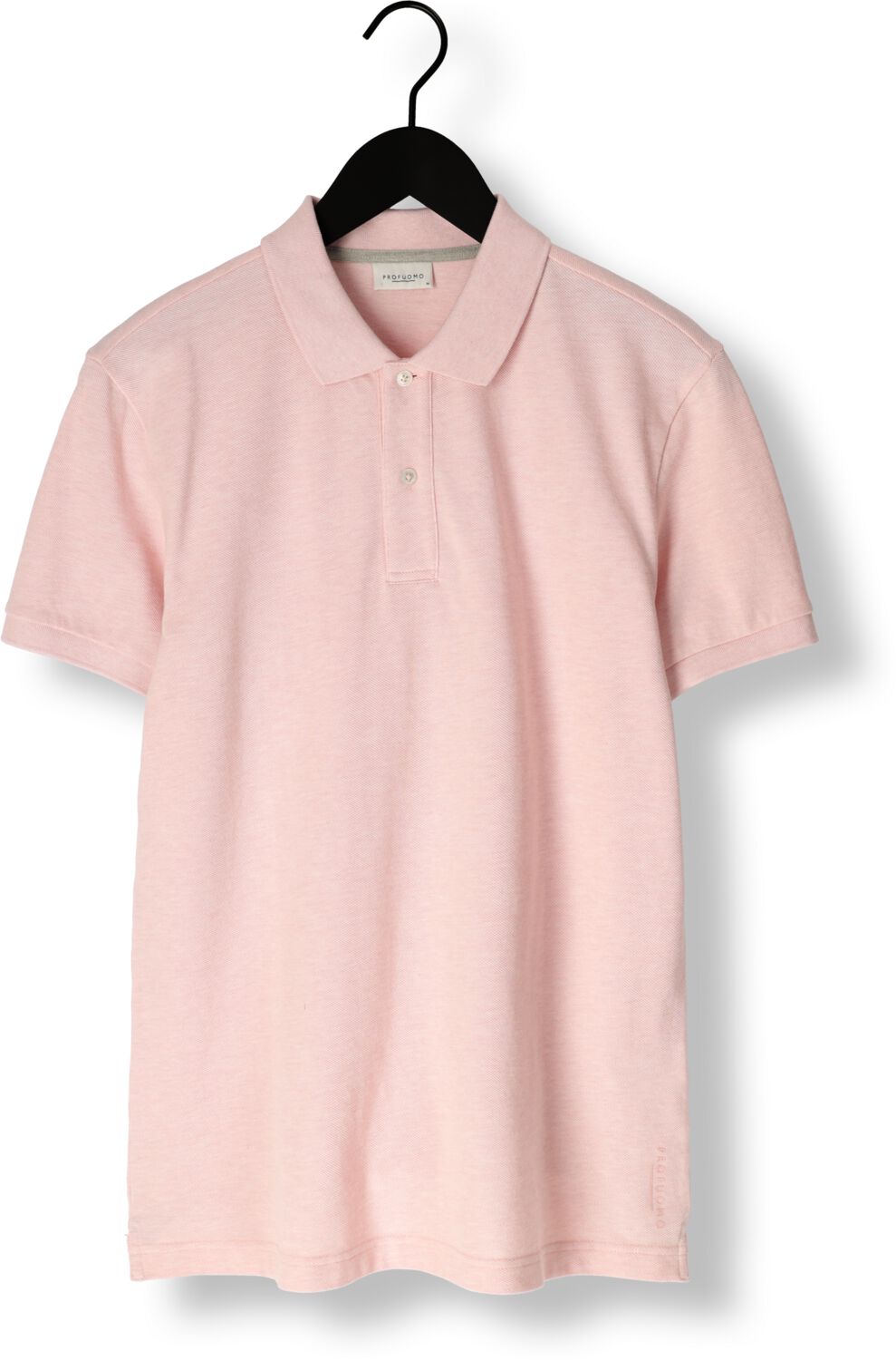 PROFUOMO Heren Polo's & T-shirts Polo Short Sleeve Roze