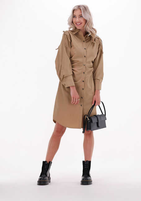 Camel SECOND FEMALE Mini jurk FICUS DRESS - large