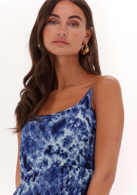 Donkerblauwe LOLLYS LAUNDRY Midi jurk UNO - large