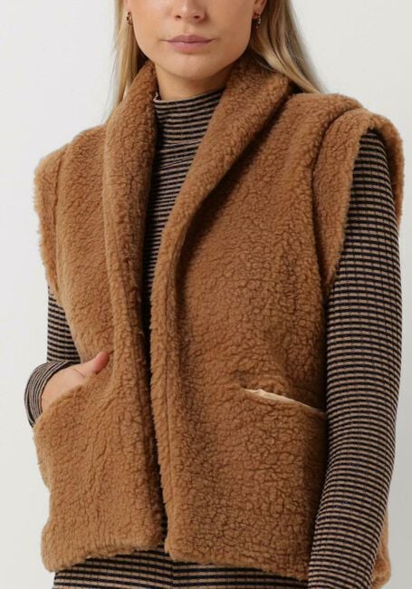 Beige AMAYA AMSTERDAM Gilet HUTTON GILET - large