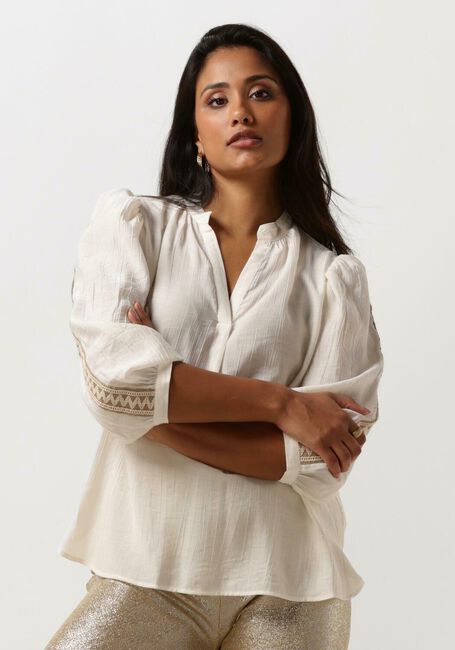 Gebroken wit NUKUS Blouses LENA BLOUSE TAPE - large