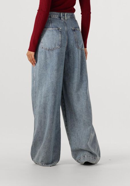 Lichtblauwe CATWALK JUNKIE Wide jeans WIDE LEG JEANS - large