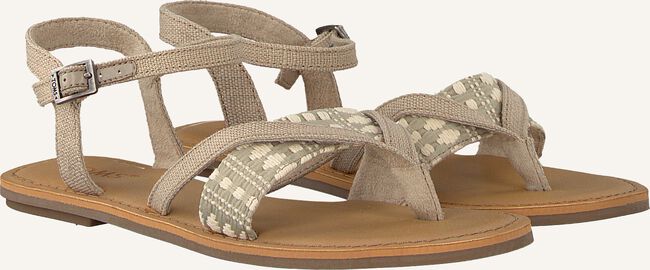 Beige TOMS Platte sandalen WM LEXIE SAND Beige TOMS Platte sandalen WM LEXIE SAND - large