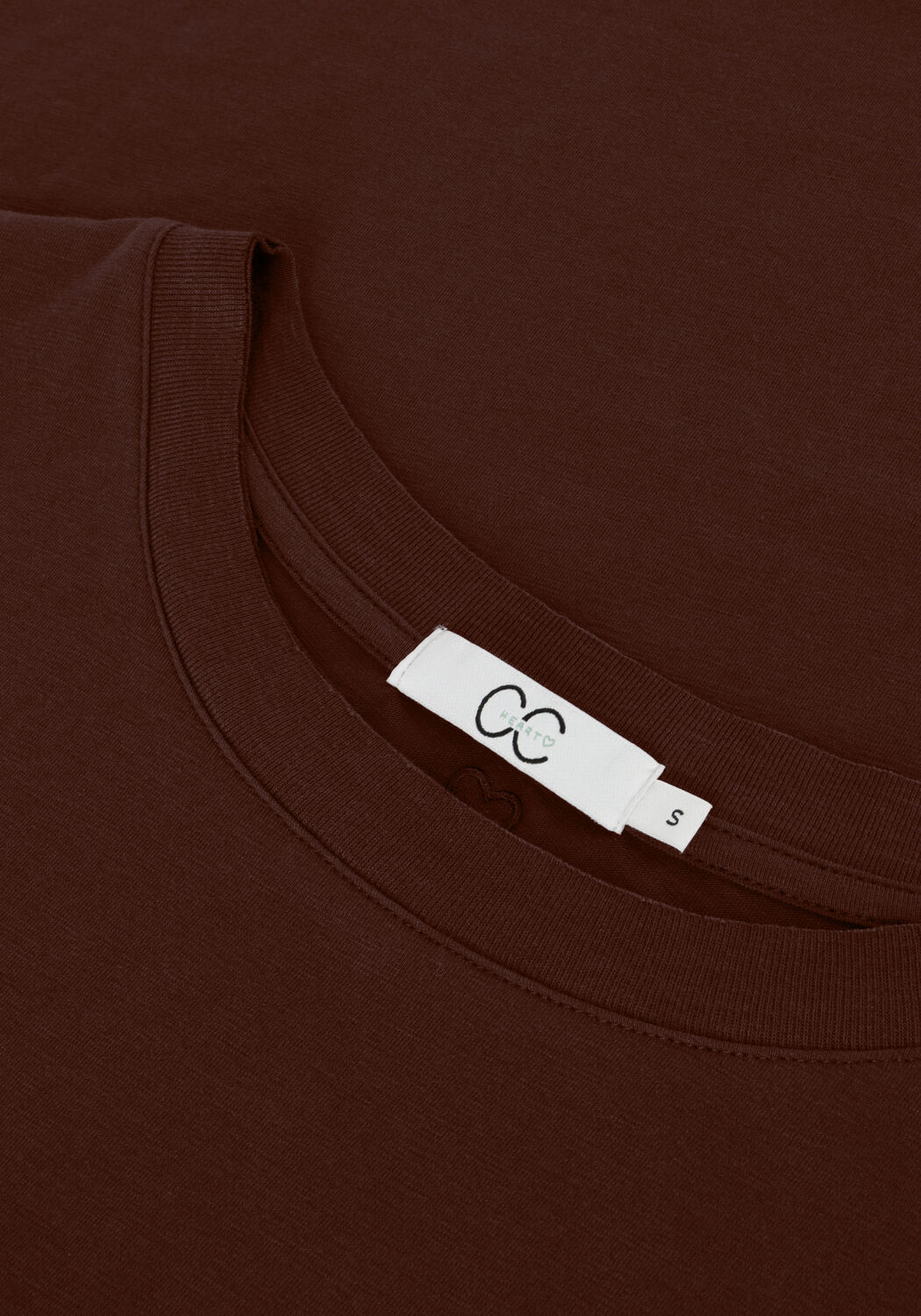 Bruine CC HEART T-shirt BASIC T-SHIRT - large
