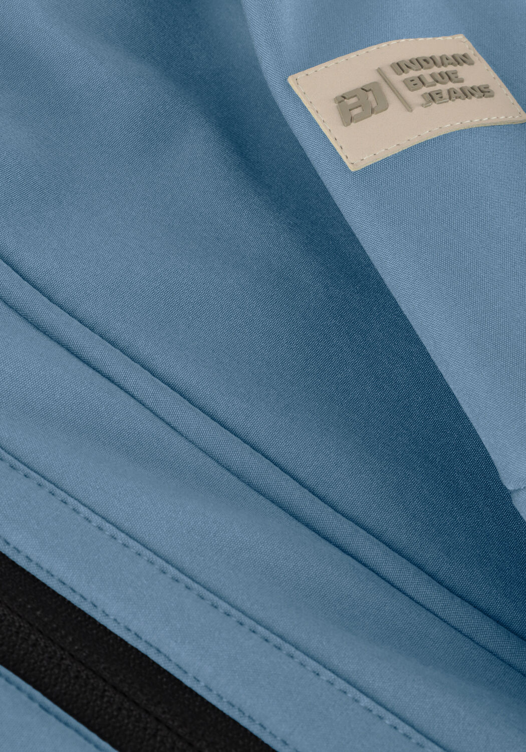 Blauwe INDIAN BLUE JEANS Jack SOFT SHELL HOODED JACKET - large