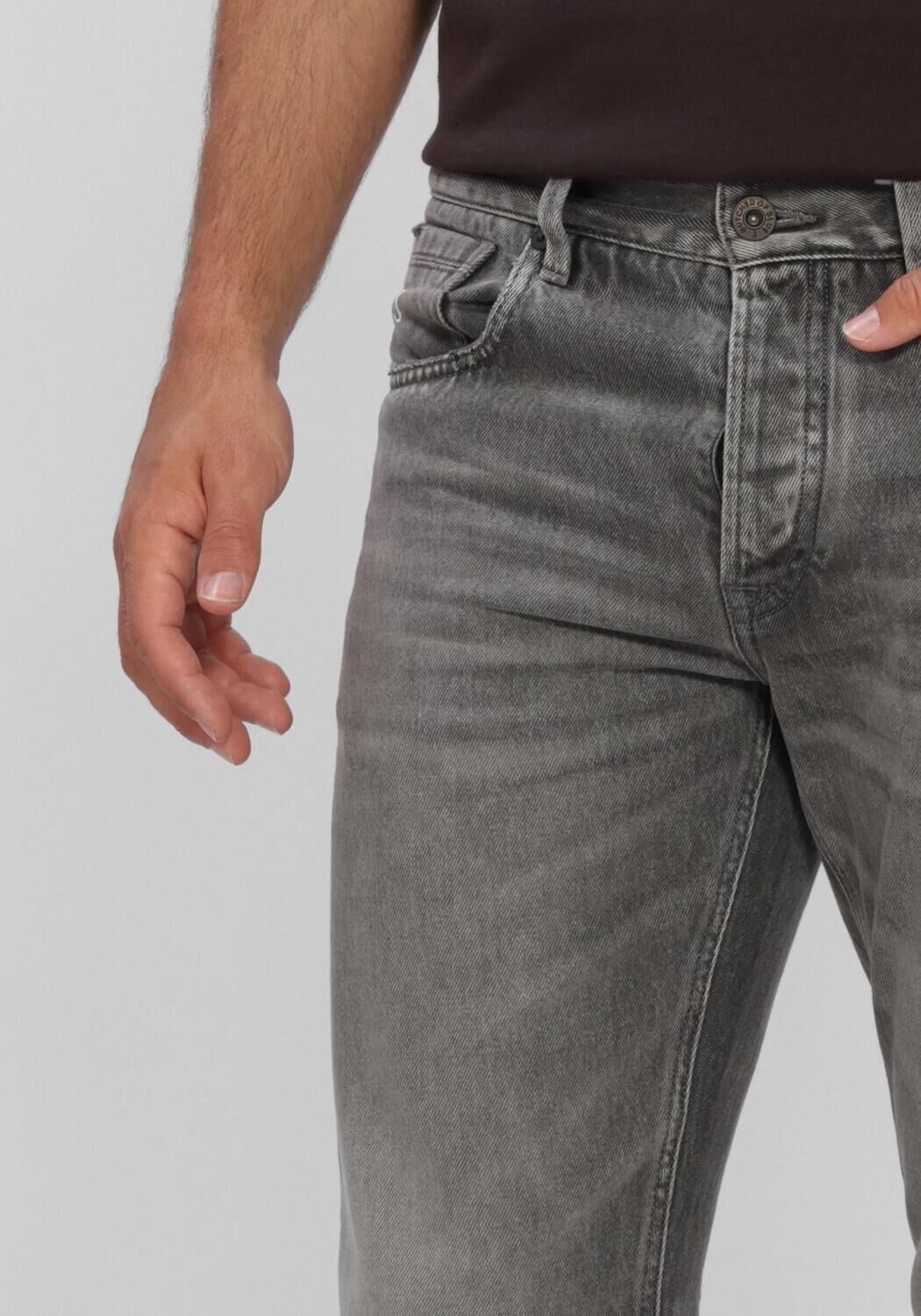 BUTCHER OF BLUE Heren Jeans Stockton Straight Smoke Denim Grijs