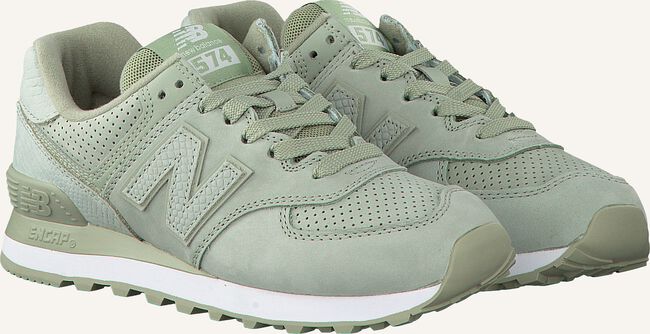 Groene NEW BALANCE Lage sneakers WL574 Groene NEW BALANCE Lage sneakers WL574 - large