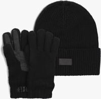 Zwarte UGG Handschoenen KNIT BEANIE WITH GLOVE SET - medium