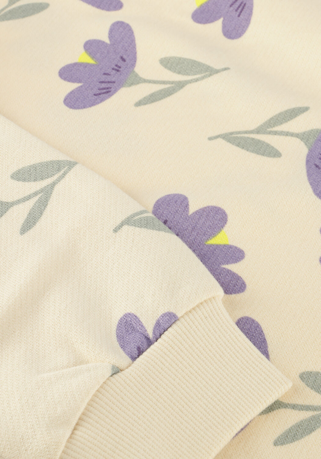 Ecru DAILY7 Trui SWEATER FLOWERS - large