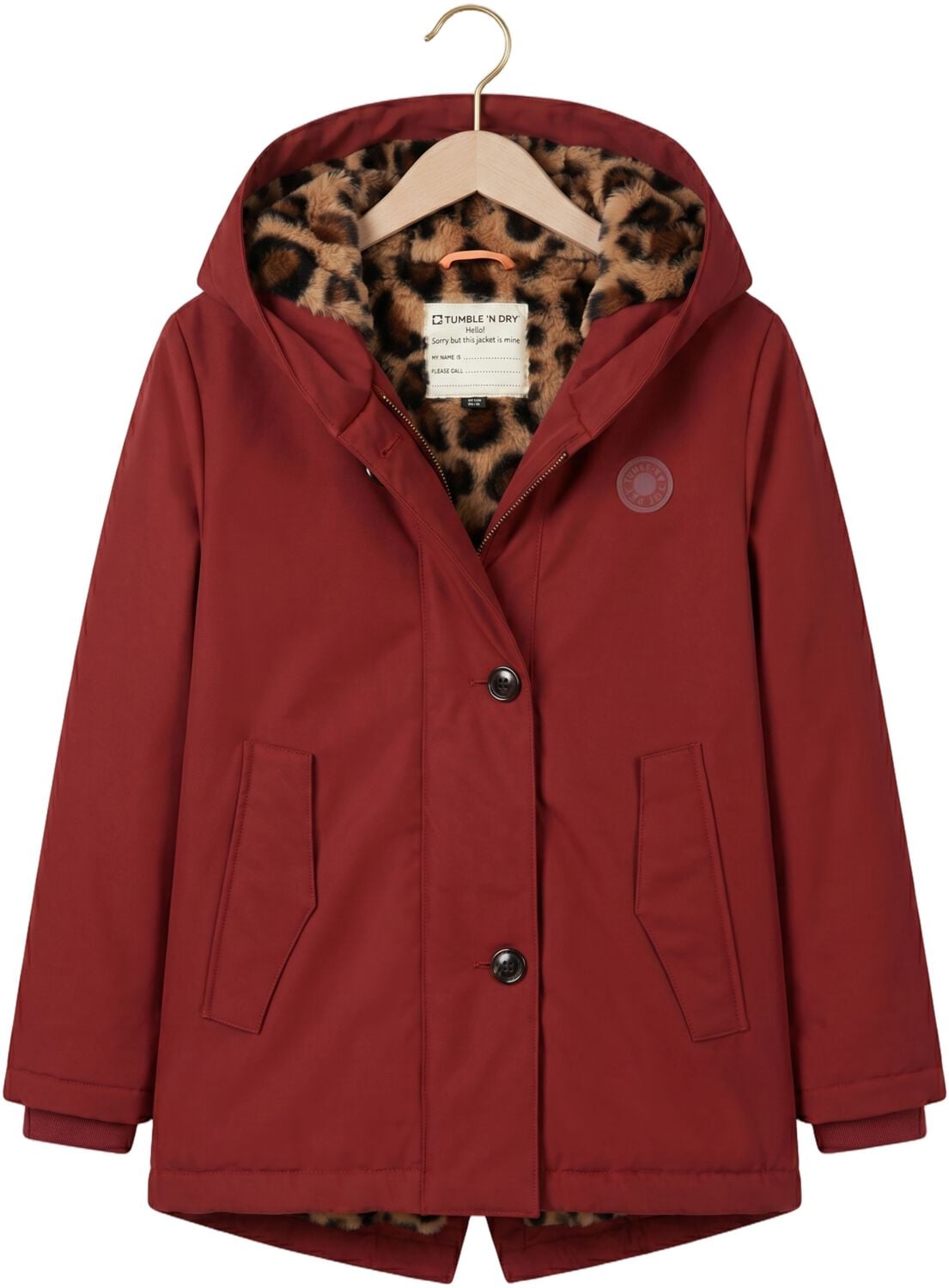 TUMBLE 'N DRY Meisjes Jassen Madison 2 Bordeaux