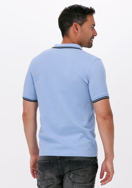 Lichtblauwe FRED PERRY Polo TWIN TIPPED FRED PERRY SHIRT - large