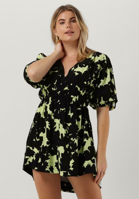 Mint CATWALK JUNKIE Mini jurk DR ACID FLOWER MIDI - large
