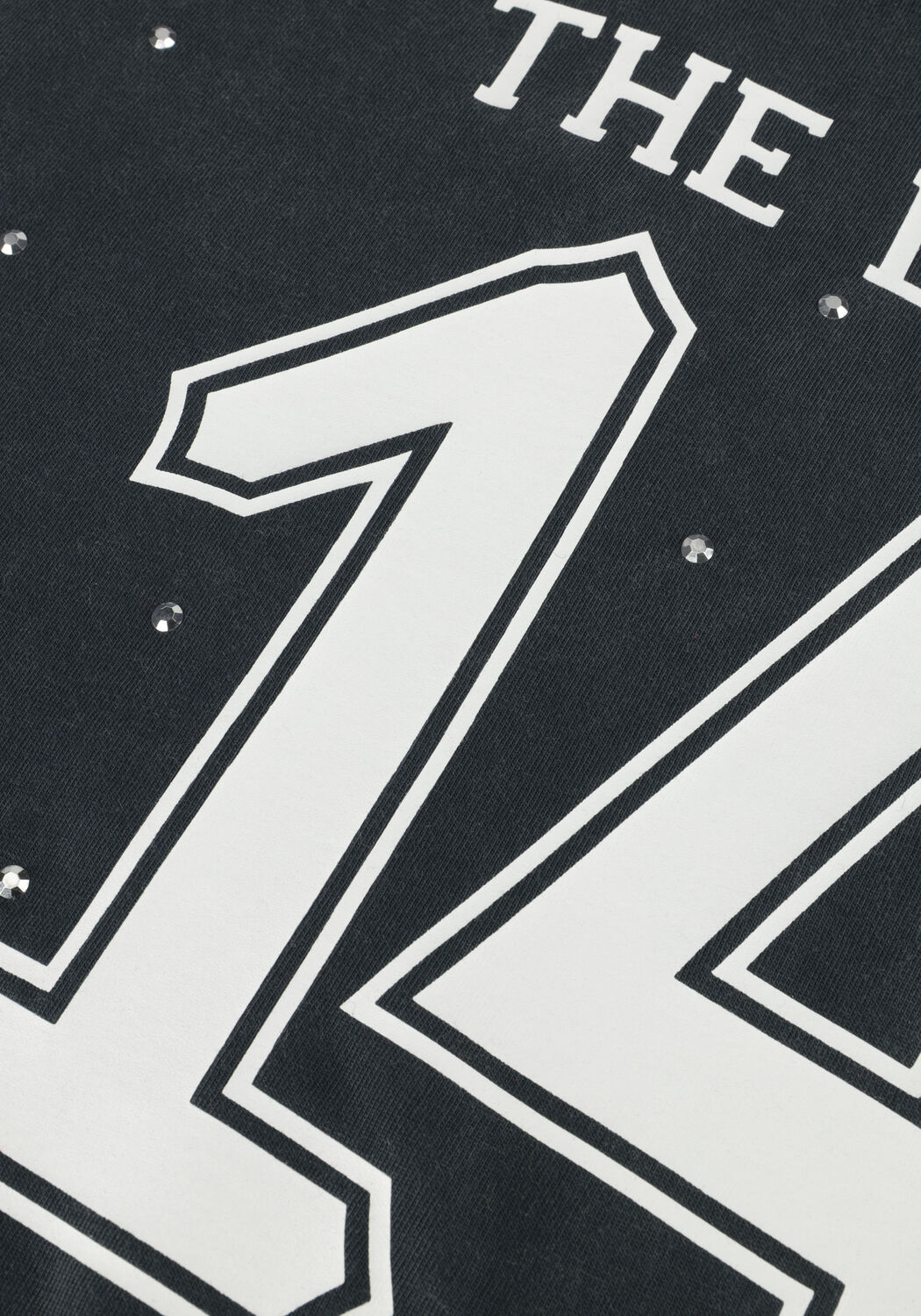 Grijze ALIX MINI T-shirt BASEBALL T-SHIRT - large