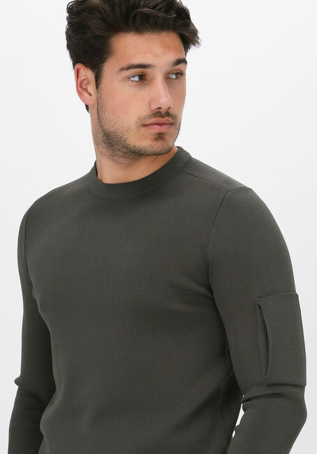 Groene GENTI Trui K4050-3258 - large