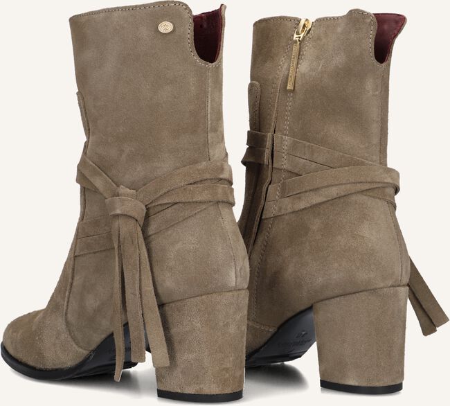 Taupe FRED DE LA BRETONIERE Enkellaarsjes GIA STELLA Taupe FRED DE LA BRETONIERE Enkellaarsjes GIA STELLA - large