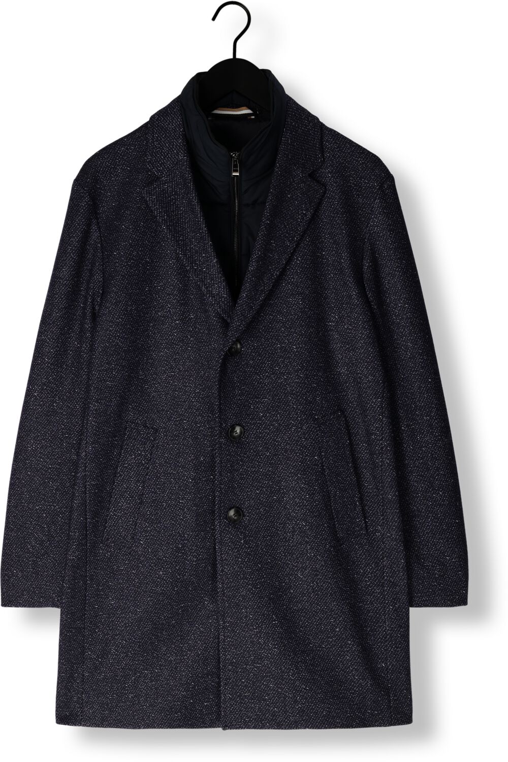 BOSS BLACK Heren Jassen H-hyde-bib-234 Donkerblauw