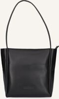 Zwarte SHABBIES Handtas SHOULDERBAG M - medium