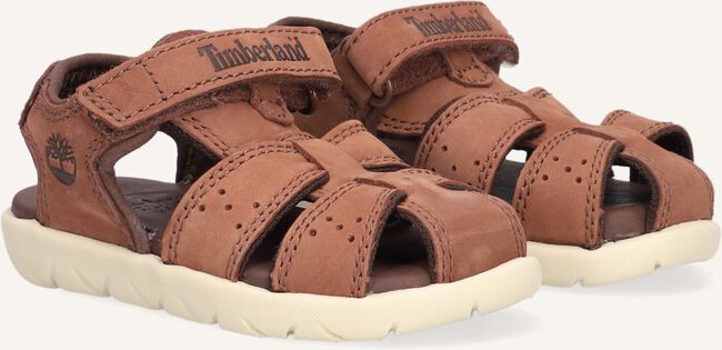 Bruine TIMBERLAND Platte sandalen NUBBLE LEATHER FISHERMAN Bruine TIMBERLAND Platte sandalen NUBBLE LEATHER FISHERMAN - large