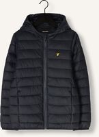 Donkerblauwe LYLE & SCOTT Gewatteerde jas LIGHTWEIGHT PADDED JACKET Donkerblauwe LYLE & SCOTT Gewatteerde jas LIGHTWEIGHT PADDED JACKET - medium