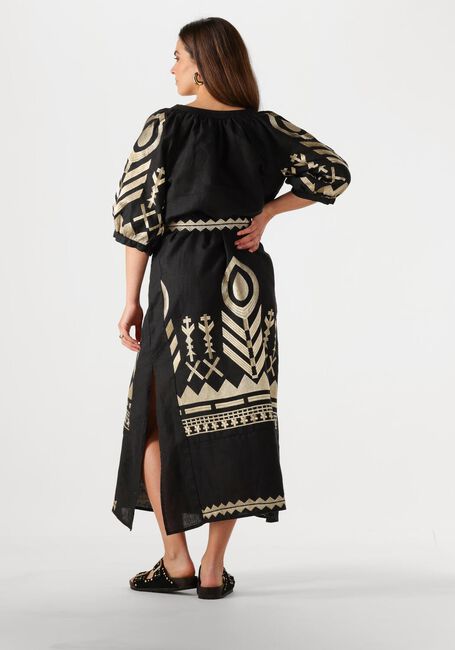 Zwarte GREEK ARCHAIC KORI Maxi jurk 230654 - large